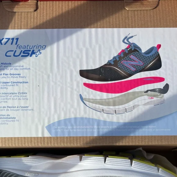 New Balance Cush grey & yellow sneakers - NWT - Picture 6 of 6